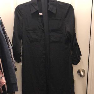 NWOT Sexy Express Black Shirt Dress